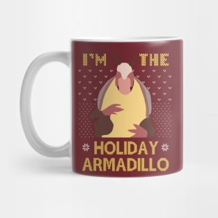 Holiday Armadillo Mug